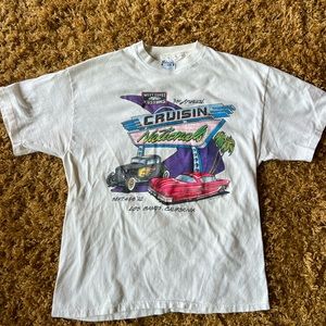 West Coast Kustoms Single Stitch Vintage t shirt Cruisin Nationals 93 Size Large